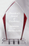 5-1/2" x 9-1/2" Peak Acrylic - VPX28B-RD