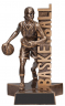 6-1/2" Basketball Female Superstar Billboard Resin - RST204