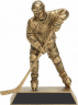 Hockey Male Gold Resin - 50441-G